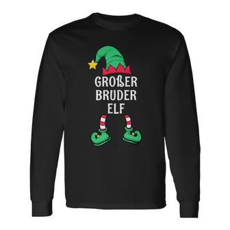 Big Brother Elf Partner Look Family Outfit Christmas Langarmshirts - Geschenkecke