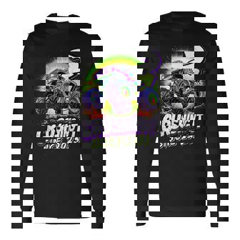 Birthday Monster Truck 2 Year Old Boys 2Nd Party Born 2023 Long Sleeve T-Shirt - Monsterry