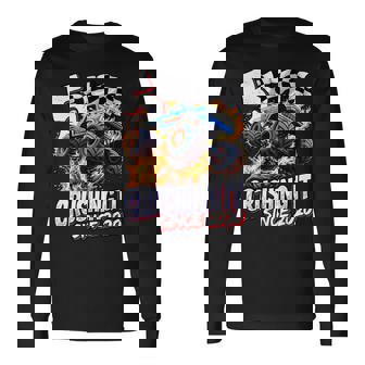 Birthday Monster Truck 5 Year Old Boys 5Th Party Born 2020 Long Sleeve T-Shirt | Mazezy