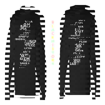 Black History Month Leaders Black History Month Long Sleeve T-Shirt - Thegiftio