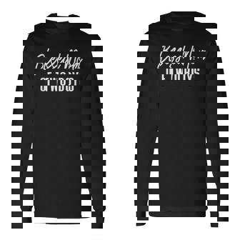 Blessed Mom Of Two Boys Quote Mother Sons Long Sleeve T-Shirt - Monsterry