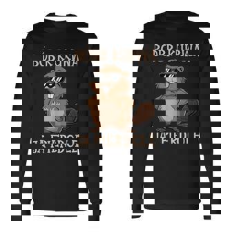 Bober Kurwa Meme Poland Beaver Yes Pierdole Bobr S Langarmshirts - Geschenkecke