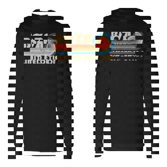 Boza Surname Retrointage 80S 90S Birthday Reunion Camiseta de manga larga - Regaloses