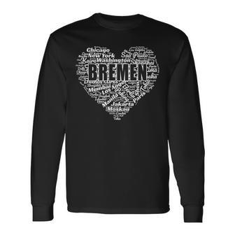 Bremen City Souvenir Travel Home Langarmshirts - Geschenkecke