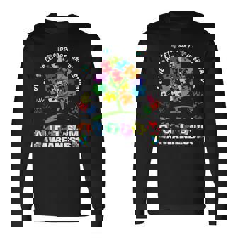 Camisa De Autismo Love Accept Support Autistic Autism Awareness Sin Mangas Camiseta de manga larga - Regaloses