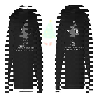 Candy Cane Queen Festive Holiday Spirit Long Sleeve T-Shirt - Monsterry