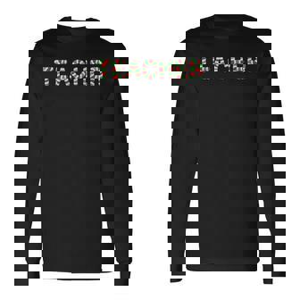 Candy Cane Teacher Educators Festive Xmas Holiday Christmas Long Sleeve T-Shirt - Monsterry