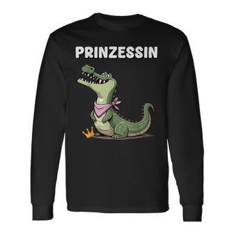 Carnival Princess Crocodile Cologne Alaaf Cologne Langarmshirts - Geschenkecke