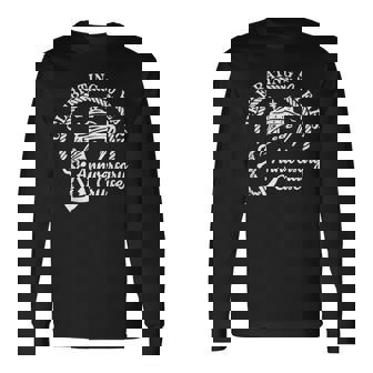 Celebrating 50th Marriage Wedding Anniversary Cruise Couple Long Sleeve T-Shirt - Monsterry