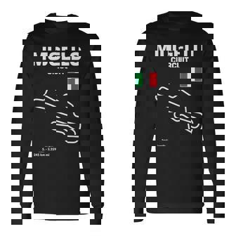 Célèbre Circuit Contour Ello Track Race Fan Racing Car Racing T-shirt à manches longues - Cadeauxyz