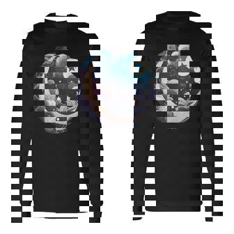 Celestial Dreams Cosmic Mystical Universe Tank Top Long Sleeve T-Shirt - Monsterry