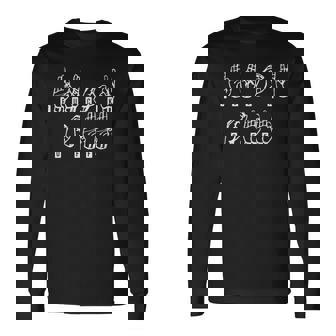 Chemise Cadeau En Langue Des Signes Fuck Off T-shirt à manches longues - Cadeauxyz