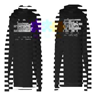 Chemises De Sensibilisation À L'autisme Pour La Famille Les Enfants Les Hommes L'autisme T-shirt à manches longues - Cadeauxyz