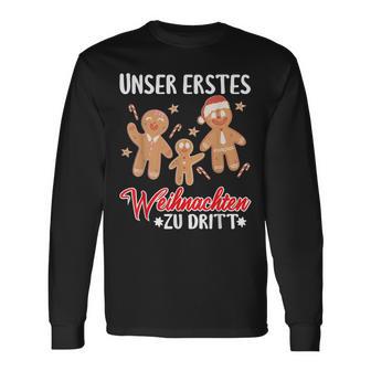 Christmas Family Birth Baby Christmas Langarmshirts - Geschenkecke