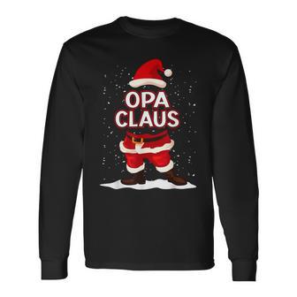 Christmas Grandpa Claus Outfit Family Christmas Langarmshirts - Geschenkecke