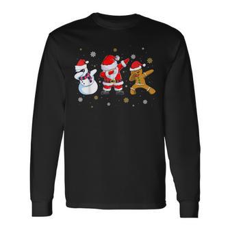 Christmas Merry Christmas Ugly X-Mas Santa Claus Children's Langarmshirts - Geschenkecke