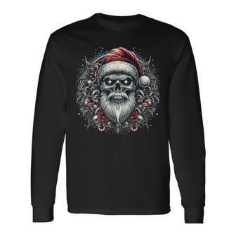 Christmas Skull Christmas Death Heavy Xmas Langarmshirts - Geschenkecke