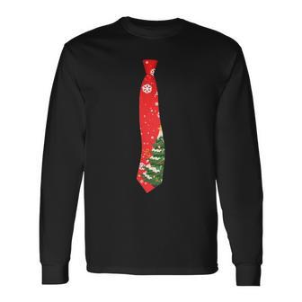 Christmas Tie Tie Boys Langarmshirts - Geschenkecke