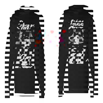 Ciencias Niño Científico Profesor Ciencias De Trabajo Camiseta de manga larga - Regaloses
