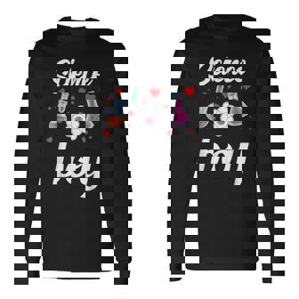Ciencias Niño Profesor Ciencias Científicas Trabajo Camiseta de manga larga - Regaloses