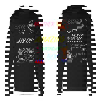 Circus Birthday Brother Of An Amazing Birthday Boy Tank Top Long Sleeve T-Shirt - Monsterry