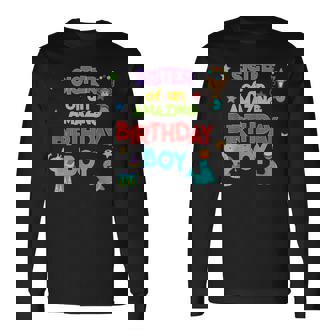 Circus Birthday Sister Of An Amazing Birthday Boy Long Sleeve T-Shirt - Monsterry