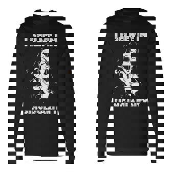 Citation Ia Je Crois En La Singularité T-shirt à manches longues - Cadeauxyz