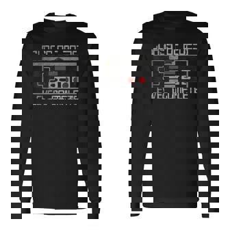 Class Of 2025 Level Complete Video Gamer Senior Graduation Long Sleeve T-Shirt - Monsterry