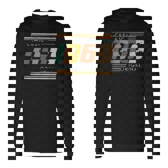 Classic 1969 Original Vintage Retro Birthday Long Sleeve T-Shirt | Mazezy