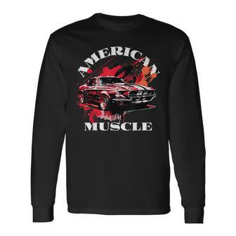 Classic American Muscle Car Langarmshirts - Geschenkecke