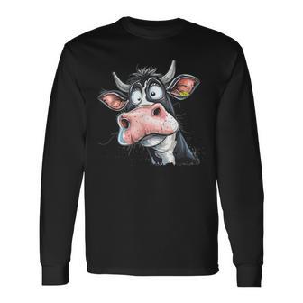 Colourful Cow I Cow Langarmshirts - Geschenkecke