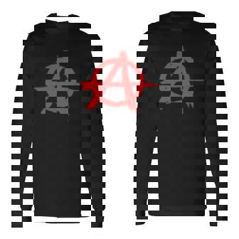 Cool Anarchy Anarchy Punk I Anarquista Anarco Capitalista Camiseta de manga larga - Regaloses