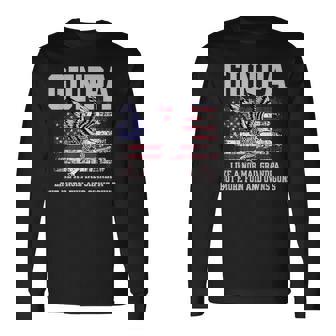 Cool Gunpa Like Normal Grandpa But Own Guns Long Sleeve T-Shirt - Thegiftio