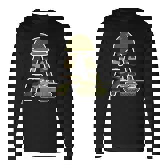 Cool Military Alphabetehicles Outfits Camiseta de manga larga - Regaloses