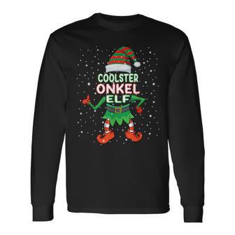 Coolster Uncle Elf Partner Look Family Outfit Christmas Langarmshirts - Geschenkecke