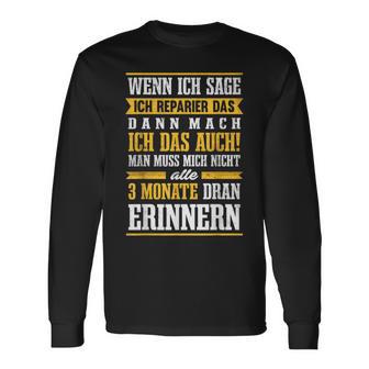 Craftsman Humour Diy Craft Langarmshirts - Geschenkecke