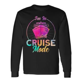 Cruise Cruise Mood Watercolour Family Group Langarmshirts - Geschenkecke