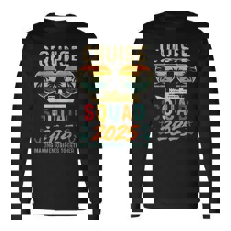 Cruise Squad 2025 Family Vacation Matching Group Summer Long Sleeve T-Shirt - Monsterry