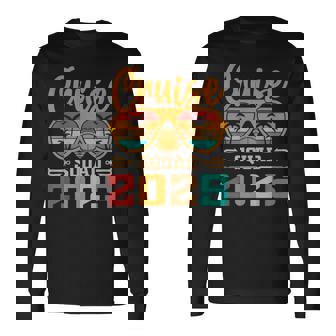 Cruise Squad 2025 Outfits Friends Family Matching Vacation Long Sleeve T-Shirt - Monsterry