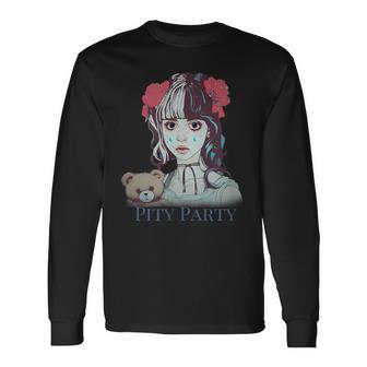 Cry Baby Pity Party Long Sleeve T-Shirt - Thegiftio UK