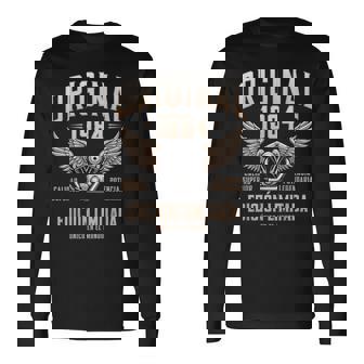 Cumpleaños Original 1984 Para Leyendas Y Moteros Camiseta de manga larga - Regaloses