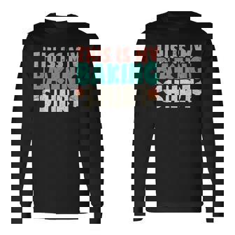 Cupcake & Cookie Baking Crew Decorator Chef Pastry Baker Long Sleeve T-Shirt - Monsterry