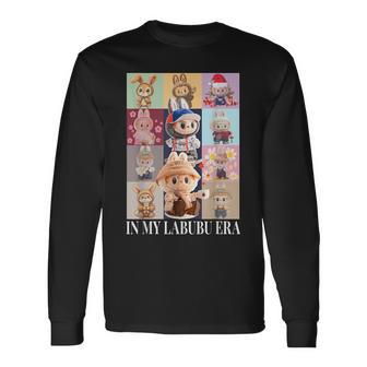 Cute In My Labubu Era Labubu Lover Saying Long Sleeve T-Shirt - Thegiftio UK