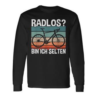 Cycling Fahrradfahrer Radlos Bin Ich Selten Langarmshirts - Geschenkecke