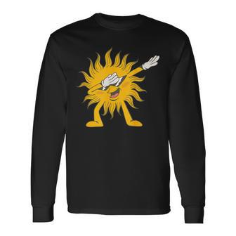 Dabbing Sun Summer Fun Langarmshirts - Geschenkecke