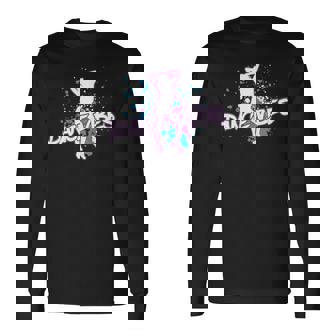 Dance Vibes-Ballet Cheerleader Gymnastics Dancer Long Sleeve T-Shirt - Monsterry