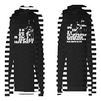 The Dancefather Dance Dad Dancer Dancing Father Men Long Sleeve T-Shirt - Seseable