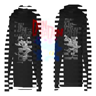 Dandadan Cat Anime Cute Manga Turbo Granny Kawaii Cat Long Sleeve T-Shirt | Seseable CA