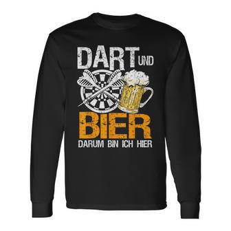 Dart Und Bier Das Gönn Ich Mir Darter Dart Player Jersey Langarmshirts - Geschenkecke