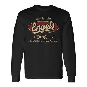 Das Ist Ein Engels Ding Das Würdest Du Nicht Verstehen Engels Name Langarmshirts - Geschenkecke